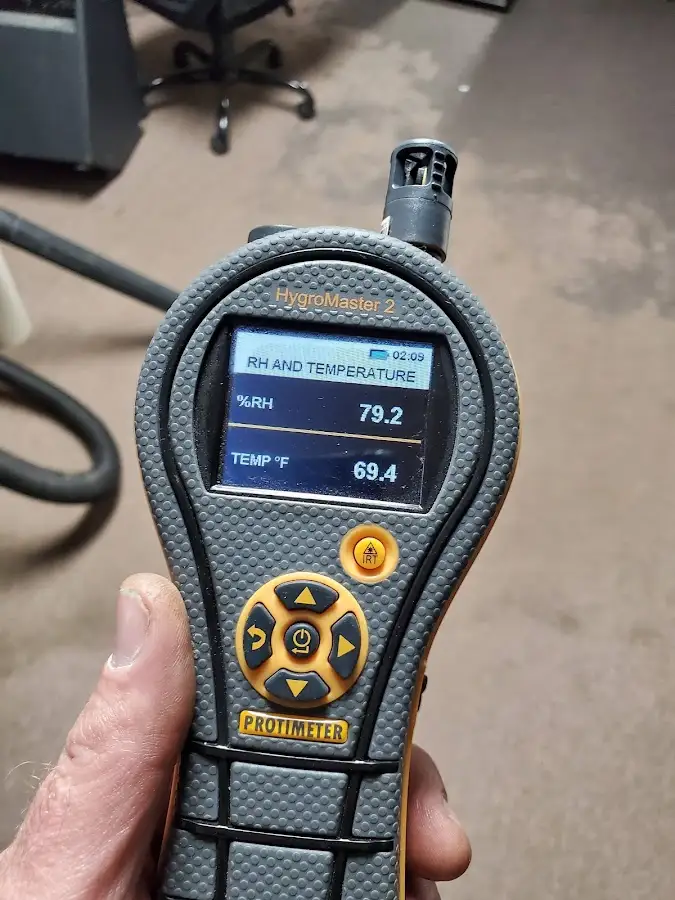 Moisture meter humidity assessment for Mold Remediation & Removal in Temescal Valley